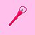 Plug Escalonado de Silicone com Vibrador - Imagem 1