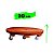 Suporte Vaso Plantas 45cm Roda Rodizio Giratorio Gel Silicone Redondo - Imagem 3