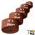 Vaso de Coco (6 unidades) N 04 - Imagem 1