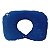Almofada de pescoço inflável Azul Claro - Imagem 4