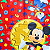 Guardanapo para Decoupage 33x33 Mickey e Donald - Imagem 1