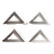 Cantoneira para Bolsa 15mm x 15mm Triângulo com 4 Unidades - Imagem 2
