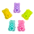 Kit de Borrachas Ursinhos Kawaii 5 Unidades - Imagem 1