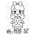 Kit Digital Kawaii com 50 Desenhos Fofinhos para Colorir - Imagem 2