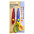 Tesoura Decorativa 2 Padrões Ondulado e Zigue-Zague Daiso - Imagem 1