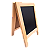Mini Lousa Quadro Negro para Recados com 12 Gizes Coloridos - Imagem 1