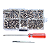 Kit de Cones Spike Prata 180 Peças com Ferramentas - Imagem 1
