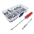 Kit de Cones Spike Prata 180 Peças com Ferramentas - Imagem 2