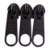 Cursor Para Zíper Nº5 com 3 Unidades Cor Preto - Imagem 1