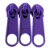 Cursor Para Zíper Nº5 com 3 Unidades Cor Lavanda - Imagem 1