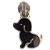 Cursor Resinado para Zíper Nº5 Cachorro Preto - Imagem 1