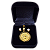 Conjunto de Corrente e Brincos Pingente Divino Modelo 2 Dourado - Imagem 1