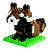 Mini Blocos de Montar Petit Block Tanuki - Imagem 2