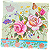 Guardanapo para Decoupage 33x33 Rosas Majestosas - Imagem 2