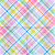 Guardanapo para Decoupage 33x33 Tartan Tom Pastel - Imagem 1
