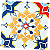 Guardanapo para Decoupage 33x33 Azulejo Mediterrâneo - Imagem 2