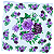 Guardanapo para Decoupage 33x33 Rosas Misteriosas - Imagem 2