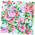Guardanapo para Decoupage 33x33 Arranjo de Rosas - Imagem 2