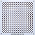 Gabarito para Bordado Sashiko 10cm x 10cm em Stencil Modelo 14 - Imagem 1