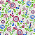 Guardanapo para Decoupage 33x33 Floral Escandinavo - Imagem 1