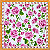 Guardanapo para Decoupage 33x33 Floral Romântico - Imagem 1