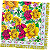 Guardanapo para Decoupage 33x33 Floral Maximalista - Imagem 2