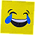 Guardanapo para Decoupage 33x33 Emoji Chorando de Rir - Imagem 2