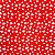 Guardanapo para Decoupage 33x33 Corações Brancos em Fundo Vermelho - Imagem 1