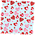 Guardanapo para Decoupage 25x25 Corações Multicoloridos - Imagem 2