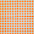 Guardanapo para Decoupage 33x33 Xadrez Grande Laranja e Branco - Imagem 1