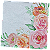 Guardanapo para Decoupage 33x33 Floral Aquarelado - Imagem 2