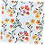 Guardanapo para Decoupage 33x33 Floral Campestre Minimalista - Imagem 2