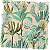 Guardanapo para Decoupage 33x33 Folhagens Tropicais - Imagem 2