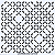 Gabarito para Bordado Sashiko 10cm x 10cm em Stencil Modelo 32 - Imagem 1