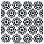 Gabarito para Bordado Sashiko 10cm x 10cm em Stencil Modelo 49 - Imagem 1