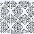 Gabarito para Bordado Sashiko 10cm x 10cm em Stencil Modelo 55 - Imagem 1