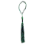 Tassel de Seda para Artesanato 13cm 3 Unidades Verde Escuro - Imagem 1