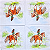 Guardanapo para Decoupage 33x33 Passeio de Cavalo - Imagem 1
