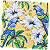 Guardanapo para Decoupage 33x33 Araras Azuis Tropicais - Imagem 2