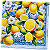 Guardanapo para Decoupage 33x33 Limão Siciliano e Porcelanas - Imagem 2