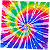 Guardanapo para Decoupage 33x33 Tie Dye - Imagem 2