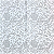 Guardanapo para Decoupage 33x33 Arabesco Floral Cinza - Imagem 1