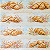 Papel para Scrapbook 30x30 Tema Bakery Modelo 3 - Imagem 1
