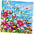 Guardanapo para Decoupage 33x33 Jardim de Flores no Verão - Imagem 2