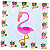 Guardanapo para Decoupage 33x33 Flamingo Rosa - Imagem 2