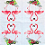 Guardanapo para Decoupage 33x33 Casal de Flamingos - Imagem 1