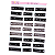 Cartela de Adesivos Autocolantes A6 com 3 Unidades Combo 4 - Imagem 4