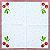 Guardanapo para Decoupage 33x33 Cerejas com Borda Xadrez - Imagem 1