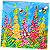 Guardanapo para Decoupage 33x33 Abelhas Polinizadoras - Imagem 2