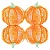 Guardanapo para Decoupage 33x33 Abóbora - Imagem 1